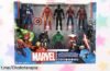 Increíble pack de 8 figuras Marvel Avengers para coleccionar y jugar, ¡el regalazo ideal que hará brillar los ojos a cualquier fan amante de la acción!
