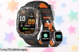 Increíble reloj inteligente AI con ChatGPT y más funciones: ¡ahora a un precio loco para que no te lo pierdas! Conéctate, controla tu sueño y disfruta del deporte en un solo clic.