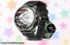 Increíble reloj inteligente DOOGEEco Anymoving M1 con GPS y pantalla AMOLED, ahora a precio de escándalo. ¡No te quedes sin el tuyo antes que se agoten!