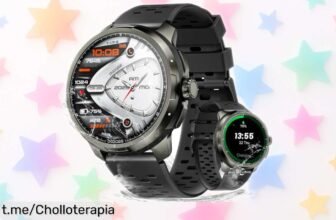 Increíble reloj inteligente DOOGEEco Anymoving M1 con GPS y pantalla AMOLED, ahora a precio de escándalo. ¡No te quedes sin el tuyo antes que se agoten!