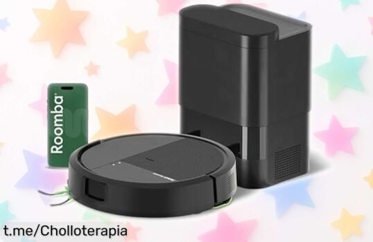 Increíble robot aspirador y friegasuelos iRobot Roomba 115 Combo con tecnología que lo hace casi autónomo, aprovecha este chollazo antes de que se agote.