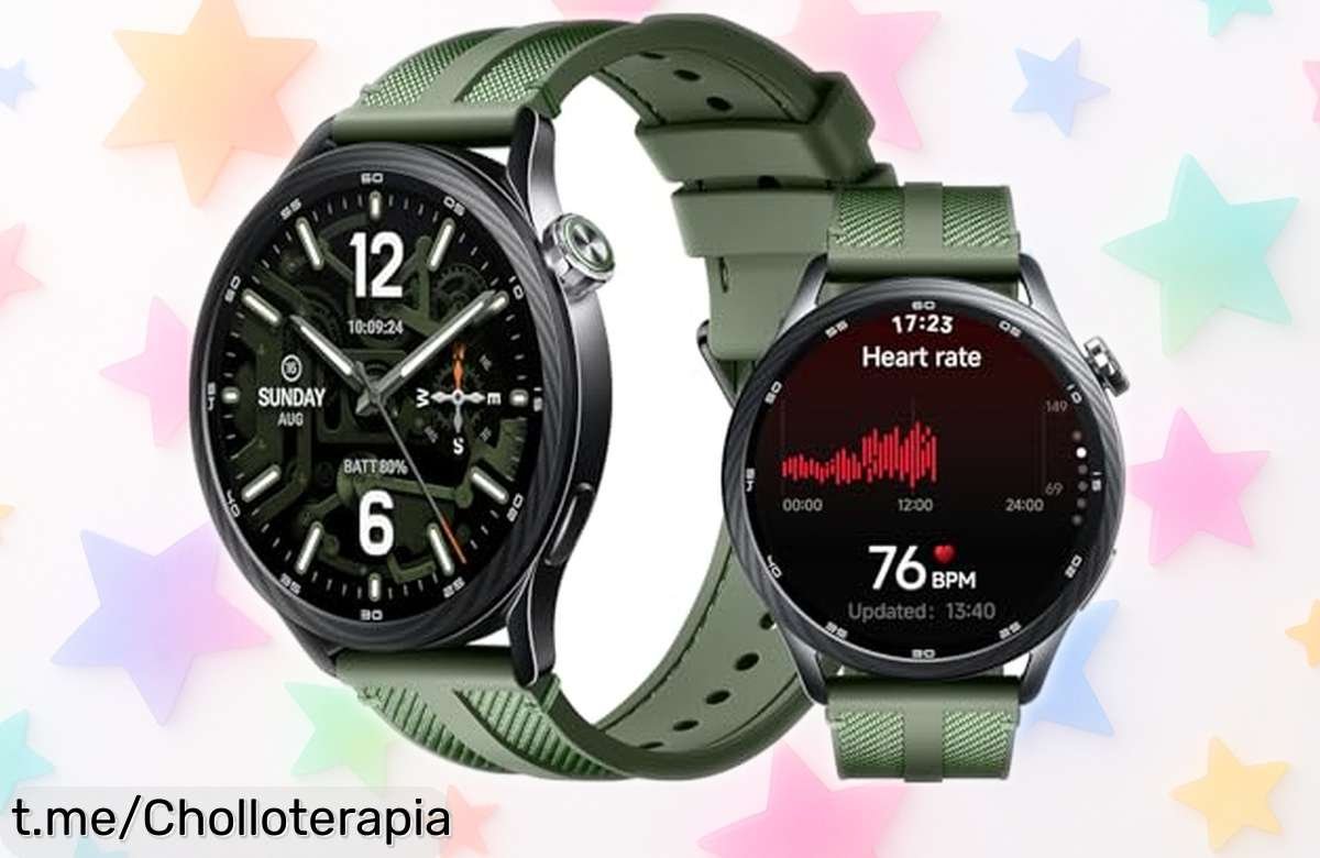 Increíble smartwatch Xiaomi Watch S5 con GPS y más de 150 deportes: rebajado a un precio loco, ¡aprovéchalo ya y controla todo desde tu muñeca!