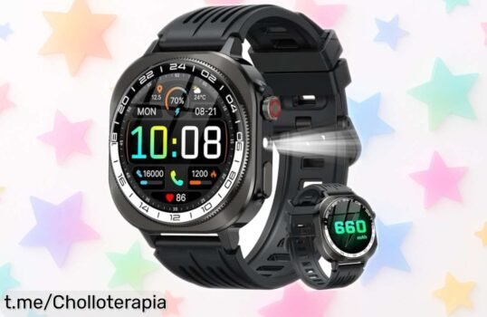 Increíble smartwatch para hombre con GPS militar y pantalla AMOLED a un precio loco que no querrás dejar pasar – ¡Descubre la tecnología al alcance de tu muñeca ya!