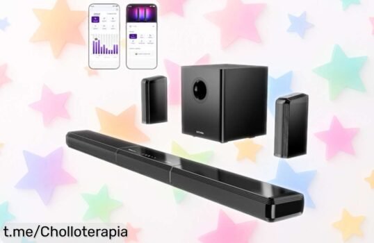 Increíble soundbar ULTIMEA Apollo S90 con sonido envolvente 9.1 y altavoces desmontables, ahora a un precio rebajado que hará vibrar tu hogar como nunca antes ¡No dejes pasar esta oportunidad!