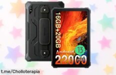 Increíble tablet resistente Blackview Active 8 Pro con 8 GB RAM y batería gigantesca de 22.000 mAh a precio loco, ¡aprovéchala antes de que se agote!