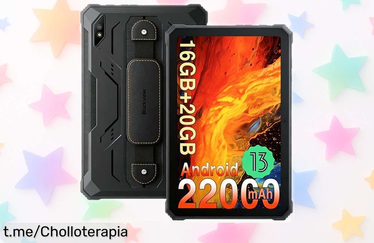Increíble tablet resistente Blackview Active 8 Pro con 8 GB RAM y batería gigantesca de 22.000 mAh a precio loco, ¡aprovéchala antes de que se agote!
