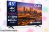 Increíble televisor Daewoo 43VB56QV de 43 pulgadas QLED 4K: colores vibrantes y sonido Dolby Audio, ¡aprovecha este chollazo para llevarte la experiencia del cine a casa!