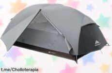 Increíble tienda de campaña Forceatt para 2 personas, resistente a la lluvia y ligera: ¡monta en solo 3 minutos con un precio de ganga que no puedes dejar escapar!