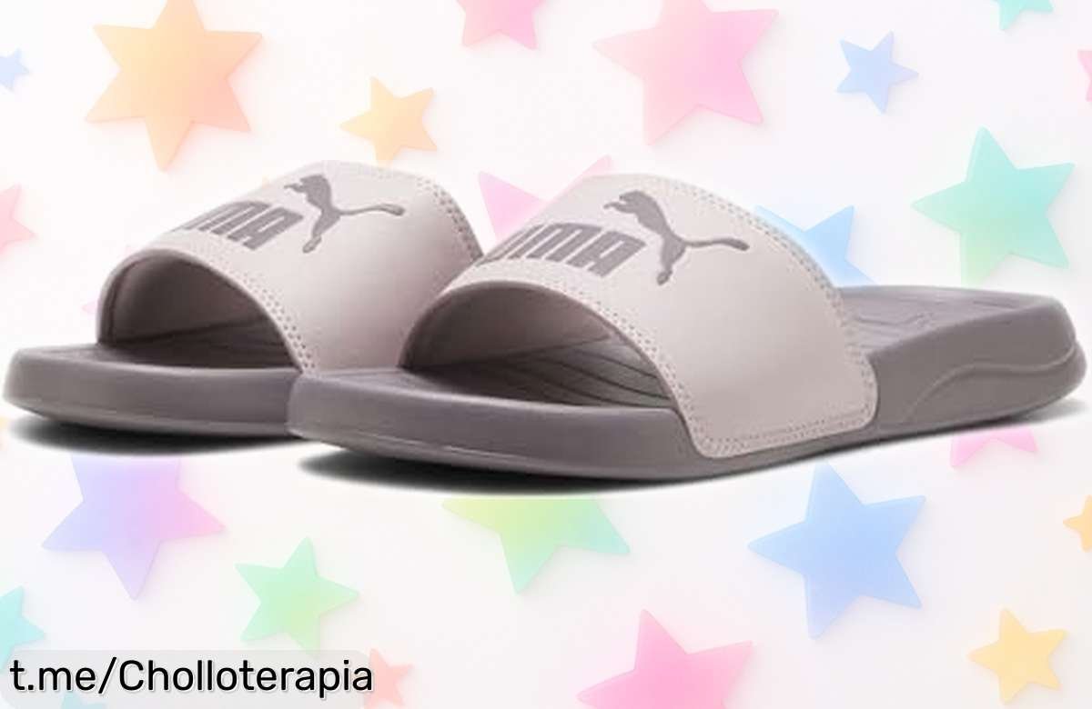 Increíbles chanclas PUMA Popcat 20 con plantilla acolchada y pisada suave, ¡rebajadas a un precio loco! Llévatelas ya y disfruta de su comodidad todo el día.