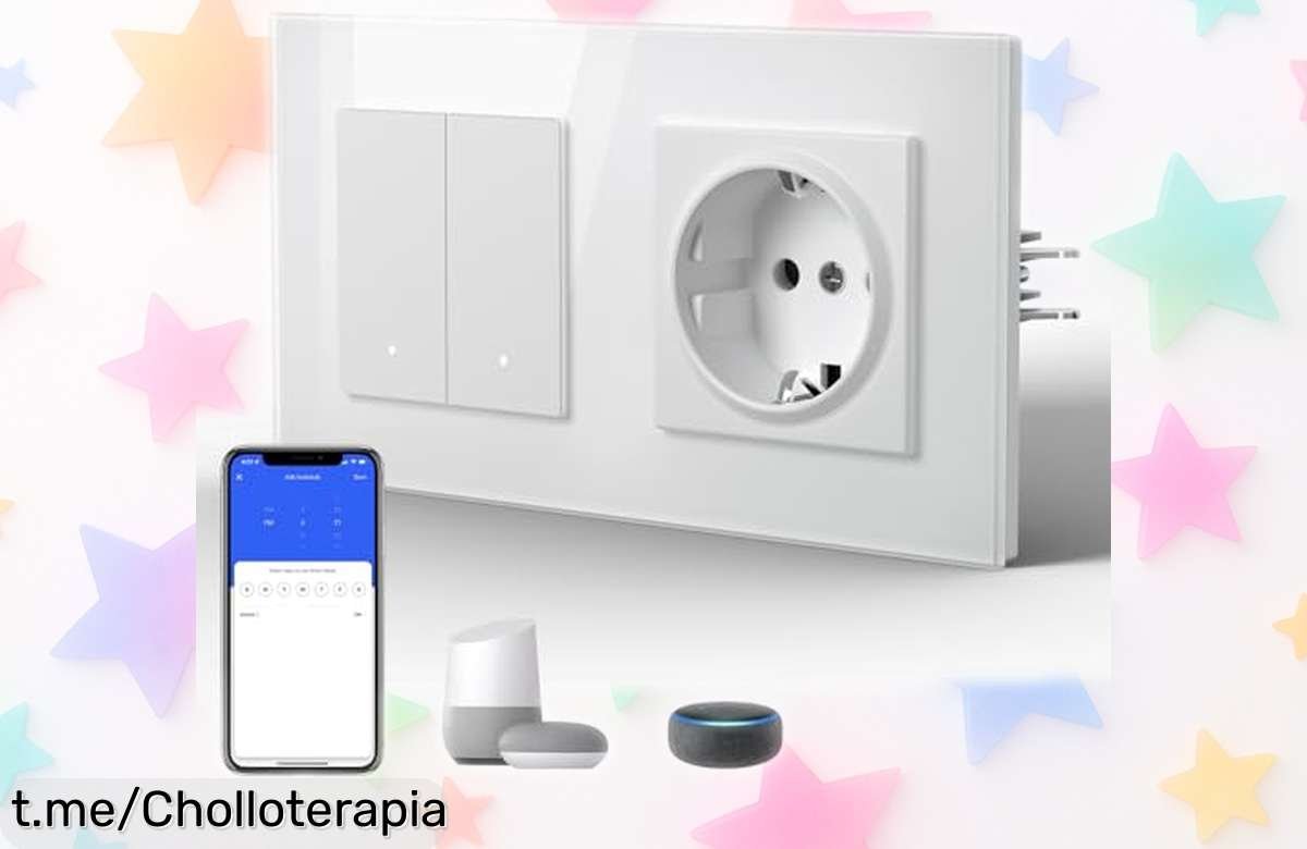 Interruptor inteligente WiFi de cristal BSEED ESeries, descubre el precio loco para dar un toque moderno y fácil a tu hogar. ¡Controla todo desde el móvil y no te quedes sin él!