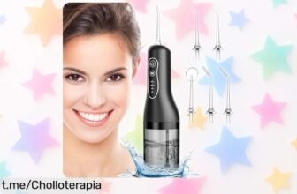 Irrigador bucal portátil ETROBOT 2026, ¡rebajado a precio loco! La sonrisa que siempre quisiste al alcance; no dejes pasar este super chollo para cuidar tus dientes.
