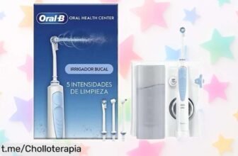Irrigador dental Oral-B OxyJet MD20 a precio loco: limpieza total para tus dientes y encías que no querrás perderte, ¡solo por tiempo limitado!