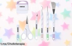 Kit de 6 herramientas para cortar y quitar vinilo OSDUE, ahora a un precio increíble que no volverás a ver: ¡haz tus manualidades más fáciles y ordenadas o te arrepentirás!