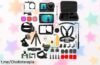 Kit de accesorios Saprdii para DJI Osmo Action 5, 4 y 3: ¡cámara lista para la aventura submarina hasta 70 m! Prepárate a capturar recuerdos increíbles con este chollazo total.