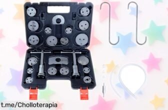 Kit para retraer pistones de freno CCLIFE: 22 piezas a un precio loco, ideal para tus coches Audi, BMW y más. ¡No dejes escapar este chollazo y pon manos a la obra ya!