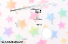 Lámpara LED Azhien para espejo de baño: perfecto chollo con luz neutra y 3 montajes, ¡prepárate a brillar como nunca mientras te cuidas!