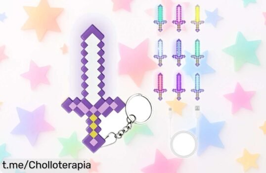 Lámpara de pared antorcha VOHESEA: ¡el chollazo que tu niño necesita! 9 colores, recargable y perfecta para decorar y jugar sin parar. No te quedes sin este ofertón irresistible.