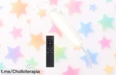 Lámpara de pie LED regulable OUTON, elegante y versátil que transformará tu hogar; aprovecha esta oferta increíble antes de que se acabe. ¡Ilumina tus momentos felices ahora!