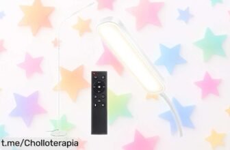 Lámpara de pie LED regulable OUTON, elegante y versátil que transformará tu hogar; aprovecha esta oferta increíble antes de que se acabe. ¡Ilumina tus momentos felices ahora!