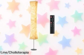 Lámpara de pie RGB Tomons con mando a distancia y sonido: aprovecha la caída de precio para llenar tu hogar de color y buen rollo, ¡no te quedes sin la tuya!