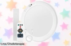 Lámpara de techo con sensor Bojim, autonomía impresionante de 85 días y mando a distancia: aprovecha este chollazo para iluminar tu espacio sin cables ya. ¡No te quedes sin la tuya!