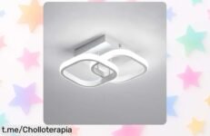 Lámpara de techo cuadrada LED Pheashine: chollazo moderno que ilumina todo tu hogar a precio loco, ¡no pierdas la oportunidad de hacer brillar tus espacios ahora!