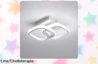 Lámpara de techo cuadrada LED Pheashine: chollazo moderno que ilumina todo tu hogar a precio loco, ¡no pierdas la oportunidad de hacer brillar tus espacios ahora!