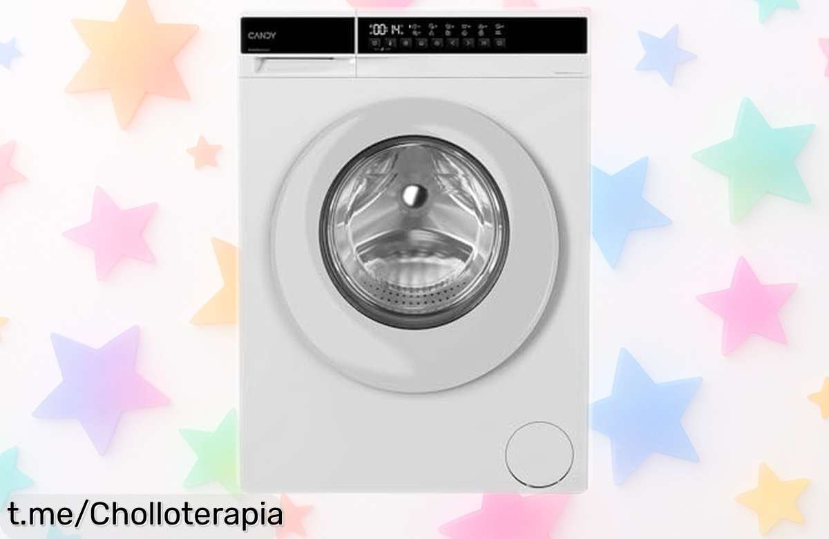 Lavadora Candy ProWash 100 de 10 kg, ¡super chollo con motor Inverter y programas rápidos! Disfruta de su lavado silencioso que cuida tus noches. No te quedes sin la tuya.