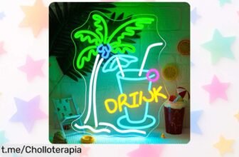 Letrero de neón LED en forma de palmera SIGNSHIP, el ambientador tropical que tu bar necesita a precio loco: ¡haz que tus fiestas sean inolvidables y reserva ya!