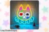 Letrero de neón de gato payaso Lxmoneon, un precio loco para iluminar tu espacio con diversión y alegría. ¡No te quedes sin el tuyo, la fiesta comienza aquí!