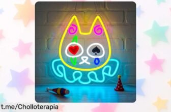Letrero de neón de gato payaso Lxmoneon, un precio loco para iluminar tu espacio con diversión y alegría. ¡No te quedes sin el tuyo, la fiesta comienza aquí!