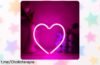 Letrero de neón en forma de corazón YUEYYNS: añade magia a tus fiestas con este chollo decorativo que no puede faltar en tu hogar, ¡date prisa antes de que volar!