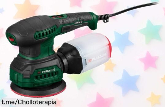 Lijadora multifuncional PARKSIDE: acabados finos en madera y más, ¡super chollo que vuela! Aprovecha el precio rebajado antes de que se acabe la oferta.