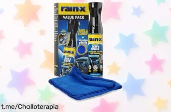 Limpiador RainX para salpicaderos, cristales y pantallas de coche: oferta increíble que dejará tu auto reluciente más tiempo. ¡No pierdas esta oportunidad con precio de ganga!