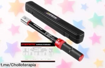 Llave dinamométrica ATsafepro ajustable: Precision y clic claro a un precio de ganga. ¡No dejes pasar este super chollo para tus proyectos!