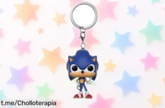 Llavero de Sonic con anillo Funko Pop! para llevar la aventura a donde vayas, ¡prepárate para un regalo genial a un precio loco que no se puede dejar pasar!