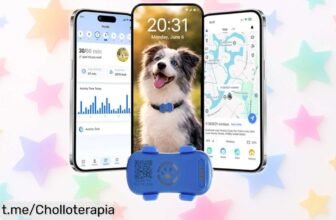 Localizador GPS 4G para perros: tranquilidad total con alertas y resistencia al agua, ¡aprovecha ahora este chollazo que no durará!