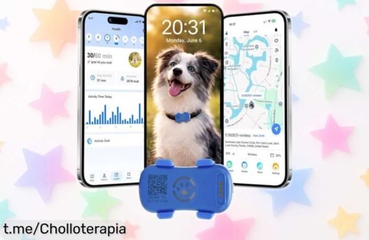 Localizador GPS 4G para perros: tranquilidad total con alertas y resistencia al agua, ¡aprovecha ahora este chollazo que no durará!