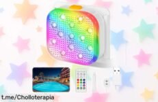 Luces LED recargables Vicloon para tu piscina o bañera: ambiente mágico con 16 colores, precio rebajado y diversión asegurada. ¡No dejes escapar este super chollo!