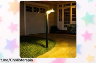 Luces solares LED para jardín A.bigwhale, iluminan tu espacio con magia ¡precio locooo y autonomía de hasta 12 horas! Dale vida a tus noches ahora mismo.