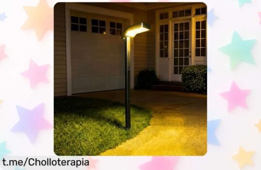 Luces solares LED para jardín A.bigwhale, iluminan tu espacio con magia ¡precio locooo y autonomía de hasta 12 horas! Dale vida a tus noches ahora mismo.