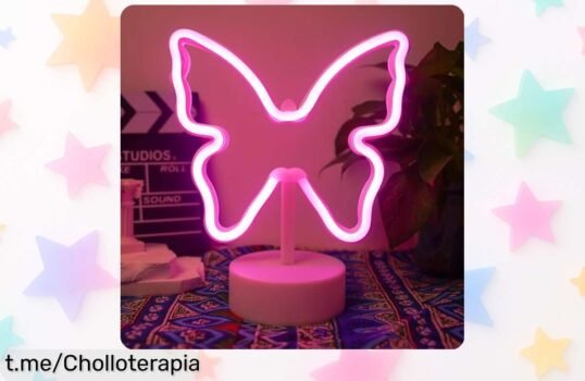 Luz nocturna de mariposa LED Aslanka, un detalle precioso que transforma cualquier habitación infantil a precio de ganga ¡No dejes pasar esta oportunidad y dale vida a tu espacio ahora!