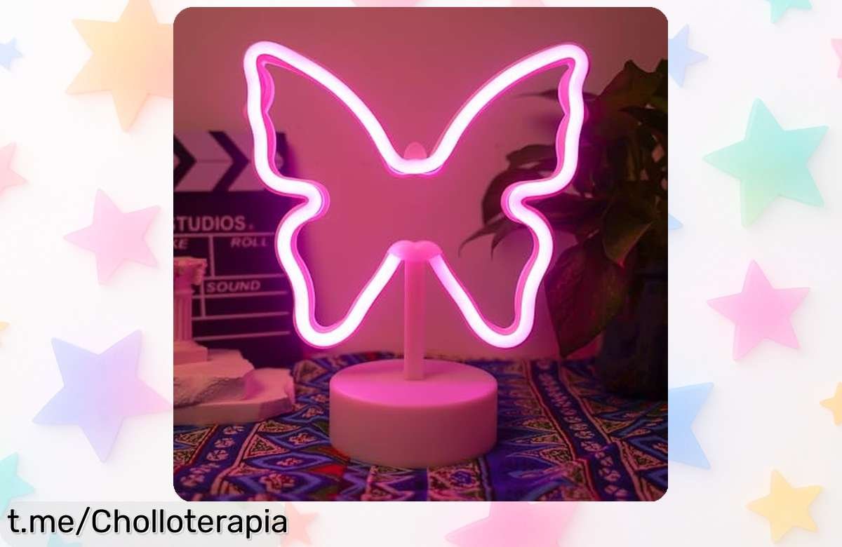 Luz nocturna de mariposa LED Aslanka, un detalle precioso que transforma cualquier habitación infantil a precio de ganga ¡No dejes pasar esta oportunidad y dale vida a tu espacio ahora!
