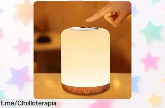 Luz nocturna infantil táctil SOLIDEE con 256 colores: ¡ofertón increíble para que tus peques duerman tranquilos y felices! No dejes pasar este chollazo, queda poco tiempo.