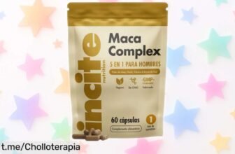 Maca negra en cápsulas veganas de Incite Nutrition, con reishi y tribulus: ¡super chollo para tu energía diaria que no puedes dejar pasar!
