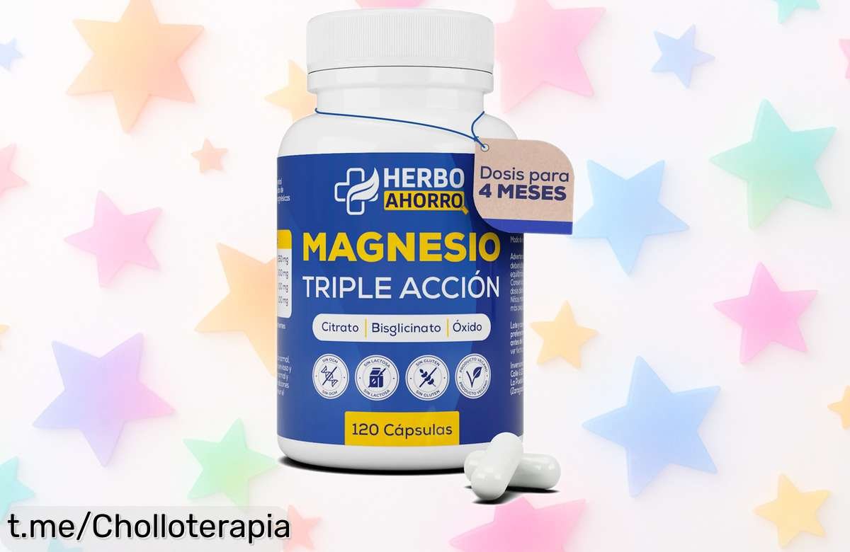 Magnesio Nutravita en cápsulas, ¡rebajado a precio de escándalo! Aporta energía y bienestar con cada dosis. No te lo pierdas, cuida tu salud ahora mismo.