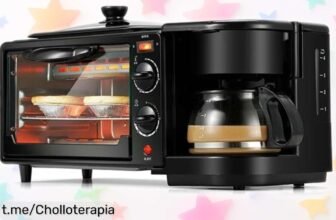 Máquina 3 en 1 para desayunos y comidas Don Feliz, ¡un chollazo que lo tendrás todo listo al instante! No dejes escapar esta oferta increíble y saborea cada momento.