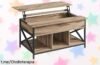 Mesa de centro elevable VASAGLE: chollazo con compartimento oculto y diseño único, ¡aprovecha esta rebaja y dale un giro a tus momentos en el sofá!