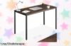 Mesa de escritorio tectake de madera, ideal para tu rincón de trabajo: super chollo con espacio y diseño industrial que no querrás dejar pasar. ¡Cómprala antes que se agote!