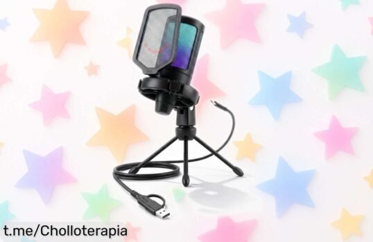 Micrófono USB FIFINE Gaming, super chollo con sonido claro y kit completo: ¡captura cada palabra mientras disfrutas a lo grande! No dejes pasar esta oportunidad única.